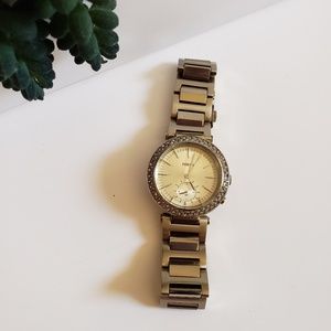 Fossil Vintage Gold Crystal watch